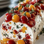 Creamy Tomato & Herb Cheese Terrine