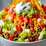 Crunchy Taco Salad Bowl