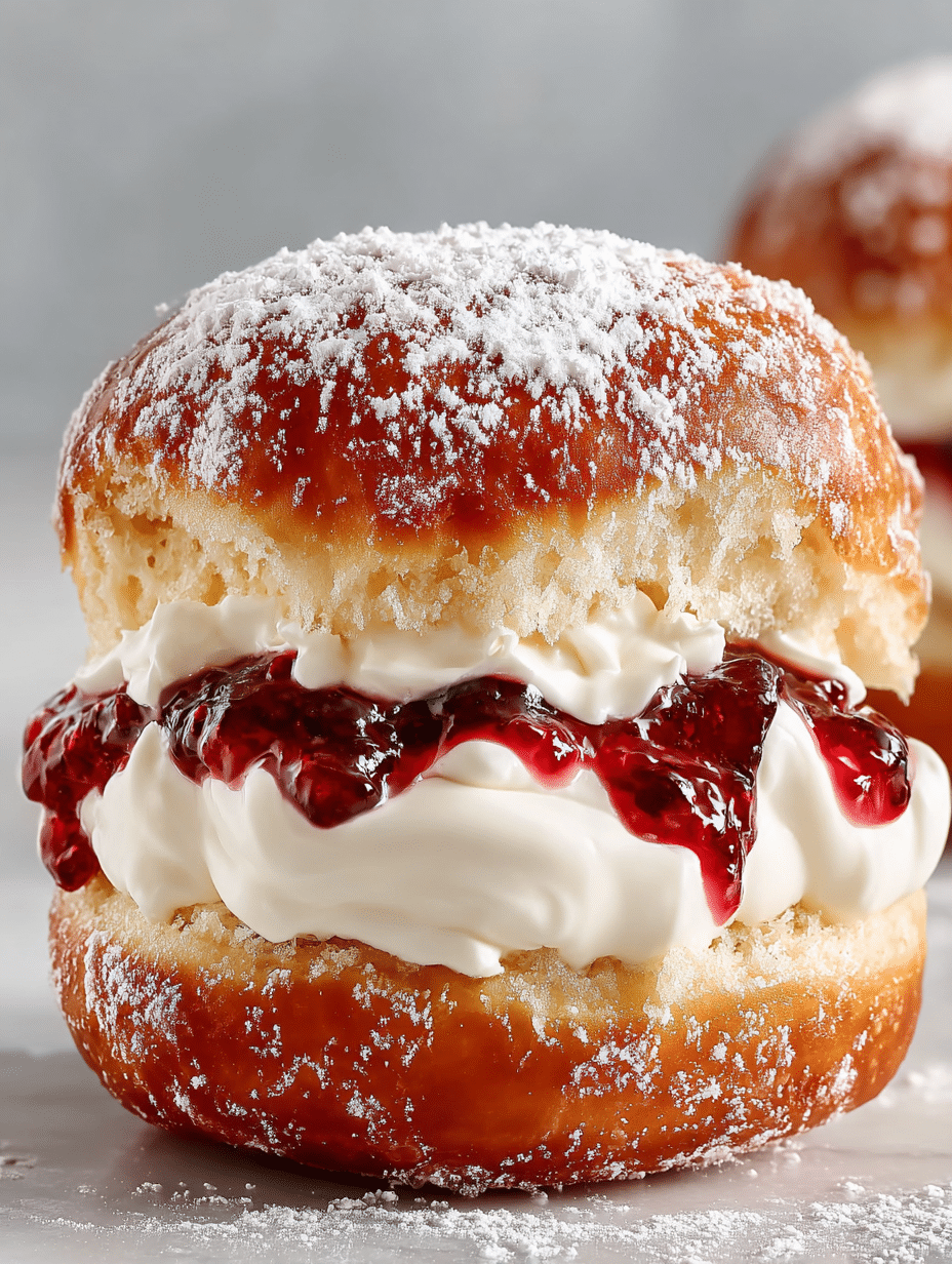 Fluffy Berry Cream Cloud Donut: The Ultimate Recipe Revealed! 2 Fluffy Berry Cream Cloud Donut
