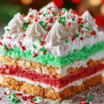 No-Bake Christmas Lasagna Dessert