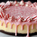 Peppermint Swirl Candy Cane Cheesecake