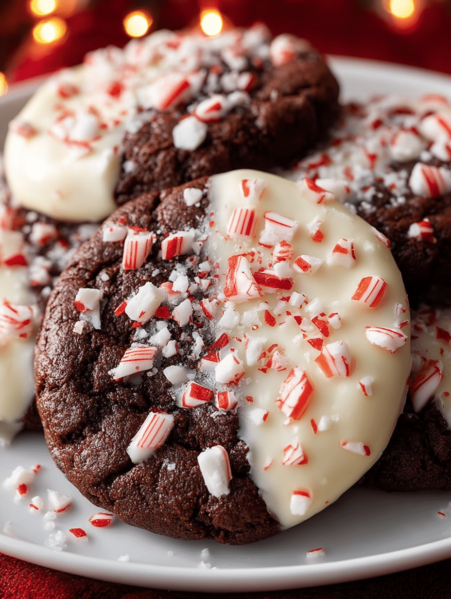 Peppermint Wonderland Chocolate Cookies: A Sweet Treat! 2 Peppermint Wonderland Chocolate Cookies