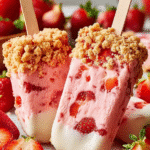 Strawberry Shortcake Ice Cream Bars: A Refreshing Treat! 3 Strawberry Shortcake Ice Cream Bars