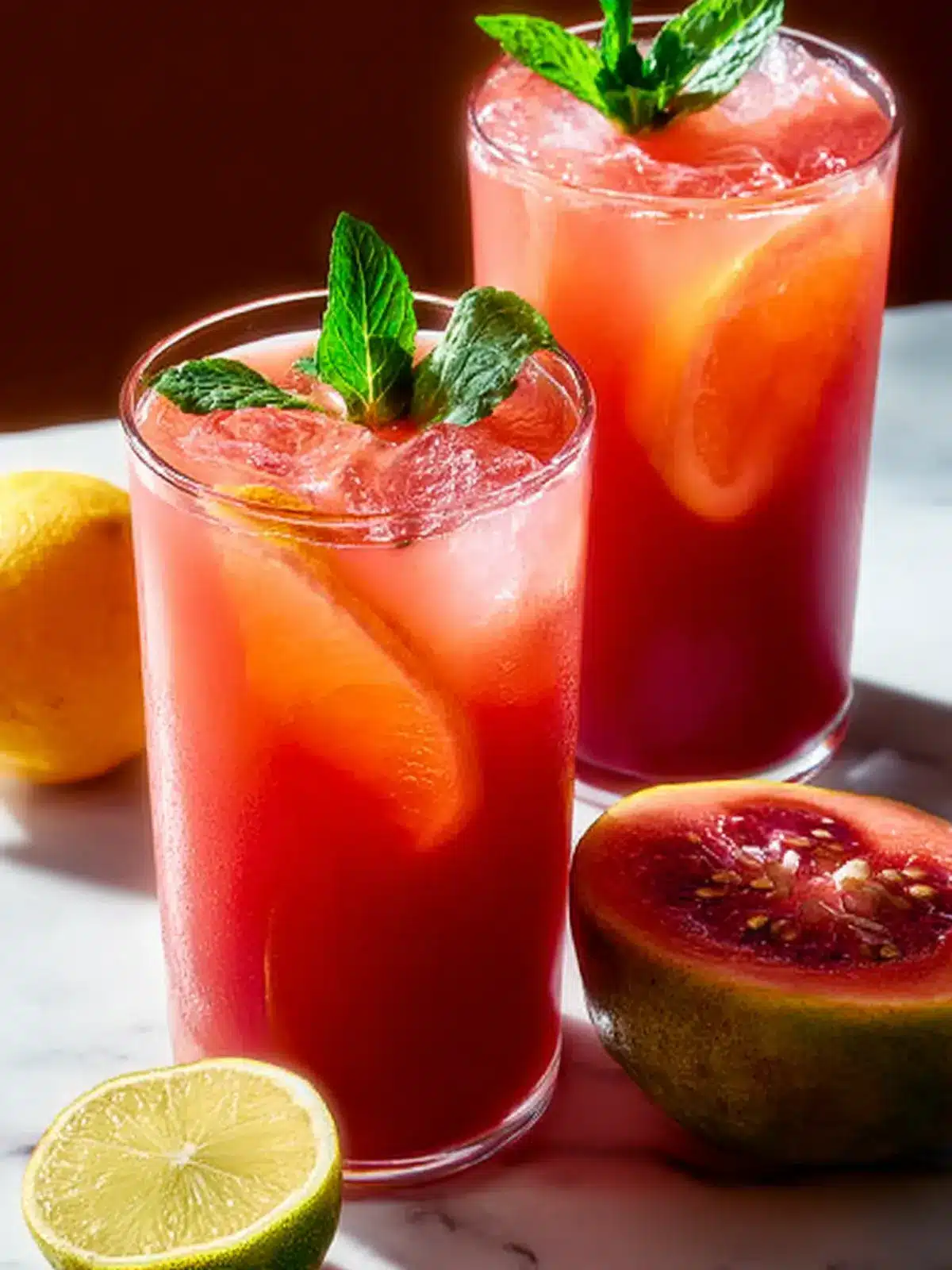 Refreshing Guava Agua Fresca Recipe for Summer Joy First Image
