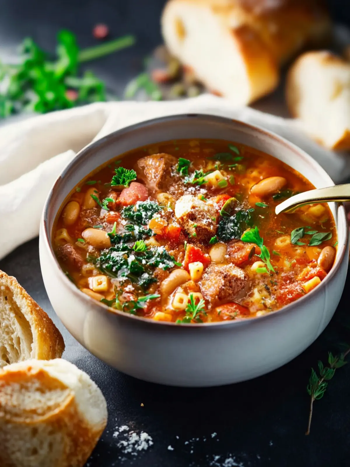 Minestrone Soup: The Best Cozy Bowl for Chilly Days 5 Minestrone Soup First Image