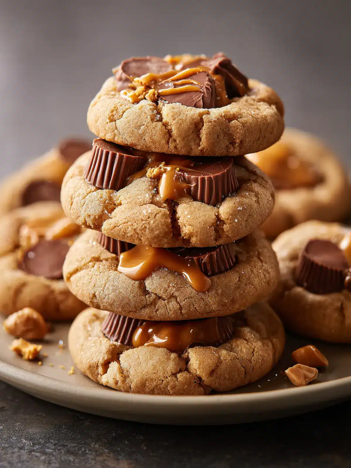Peanut Butter Cup Cookies First Image