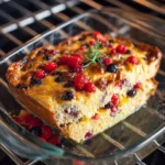 Healthy Overnight Breakfast Casserole First Image