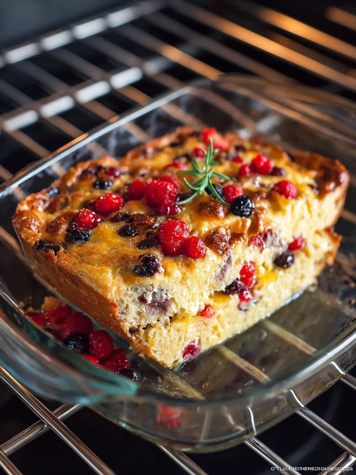 Healthy Overnight Breakfast Casserole First Image