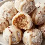 Spiced Brown Sugar Snowball Cookies Recipe First Image