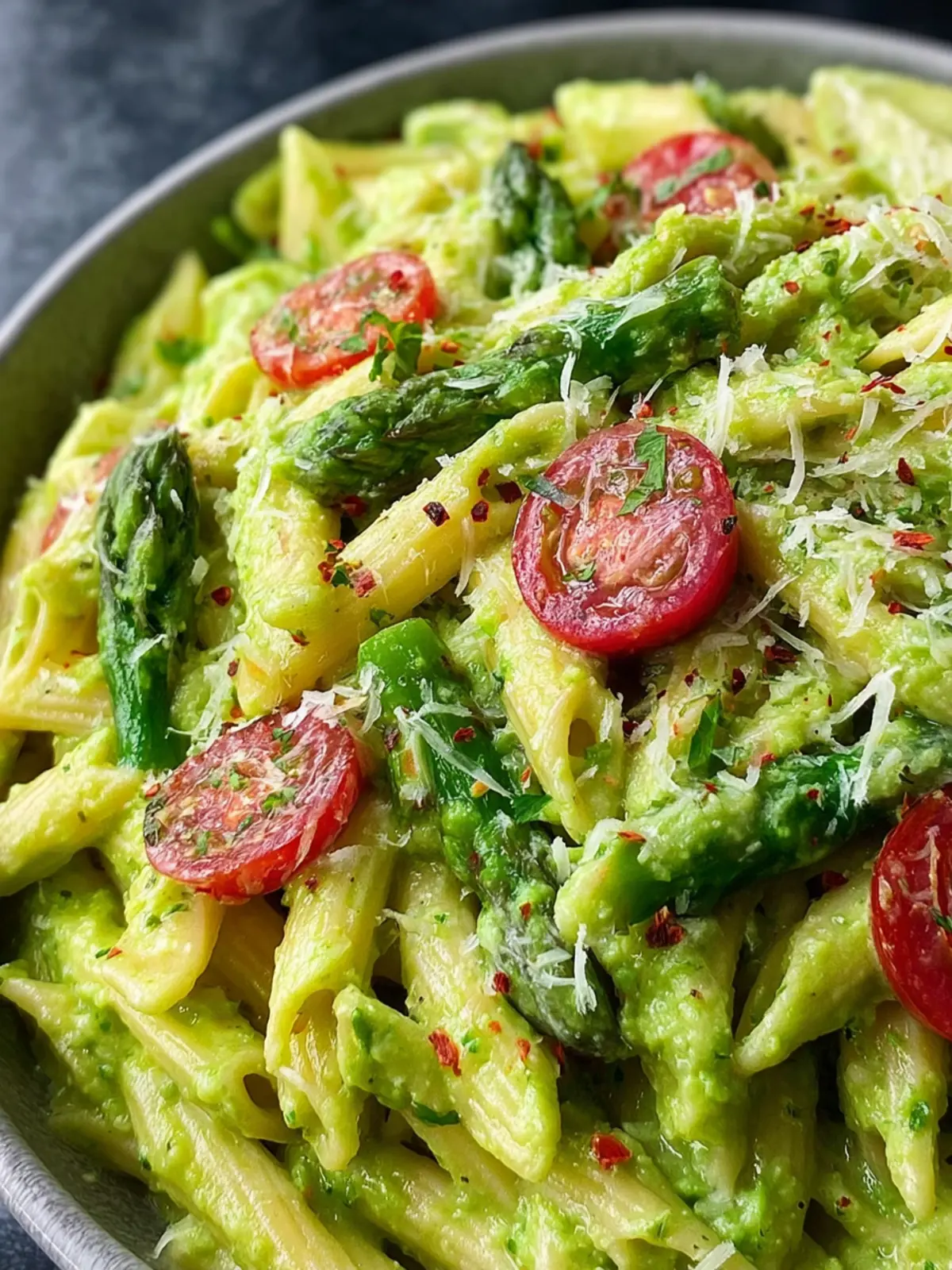 Creamy Avocado Pasta First Image