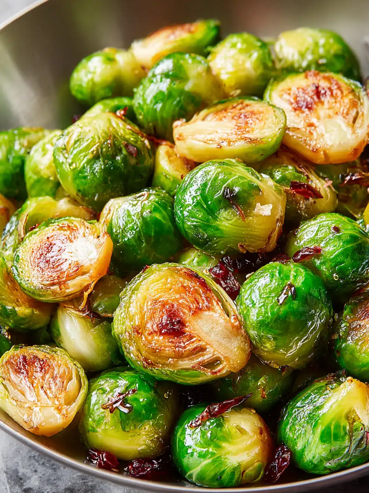 Crispy Pan-Fried Brussels Sprouts: A Flavor Explosion First Image