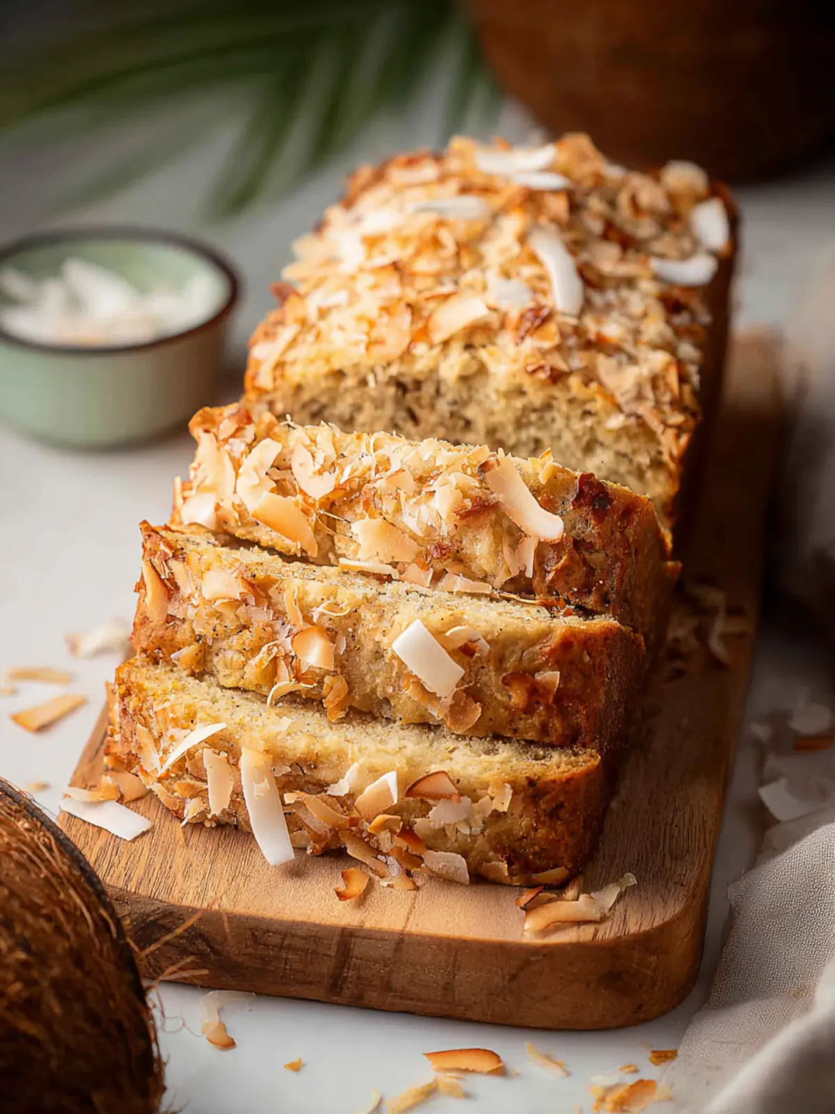 Toasted Coconut Banana Bread: The Best Homemade Delight! 5 Toasted Coconut Banana Bread First Image
