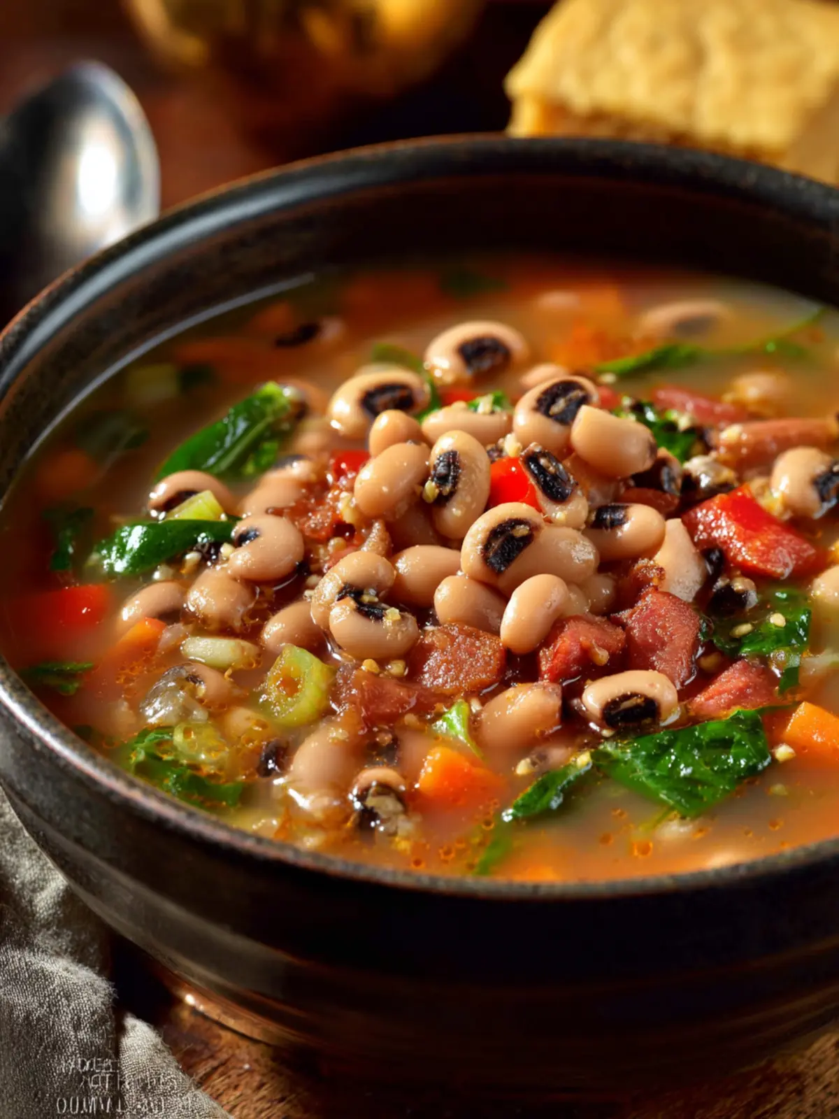 Black-Eyed Pea Soup First Image
