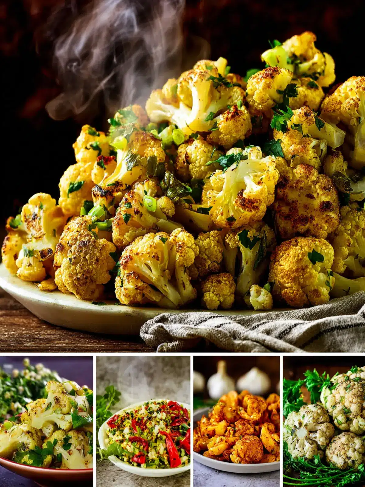 Flavorful Roasted Cauliflower Recipes First Image