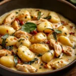 Garlic Chicken Gnocchi First Image