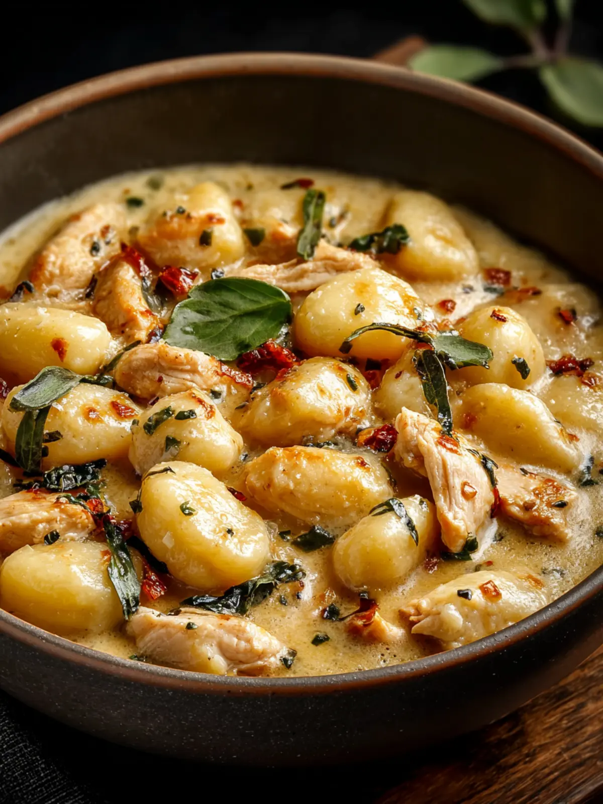 Garlic Chicken Gnocchi First Image