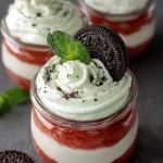 Irresistible Peppermint Oreo Mousse Cups Recipe First Image