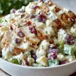 Easy Cranberry Pecan Chicken Salad (High Protein) First Image