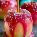 Rainbow Candy Apples First Image