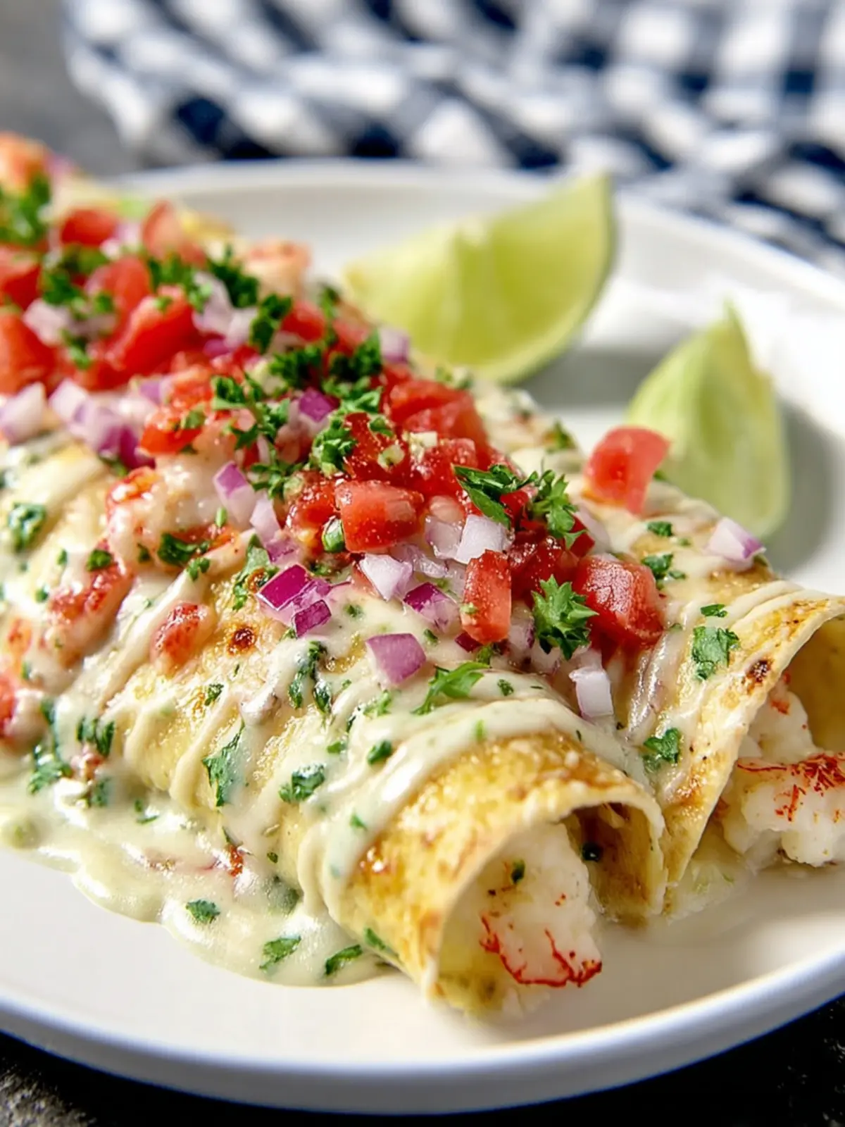 Seafood Enchiladas First Image