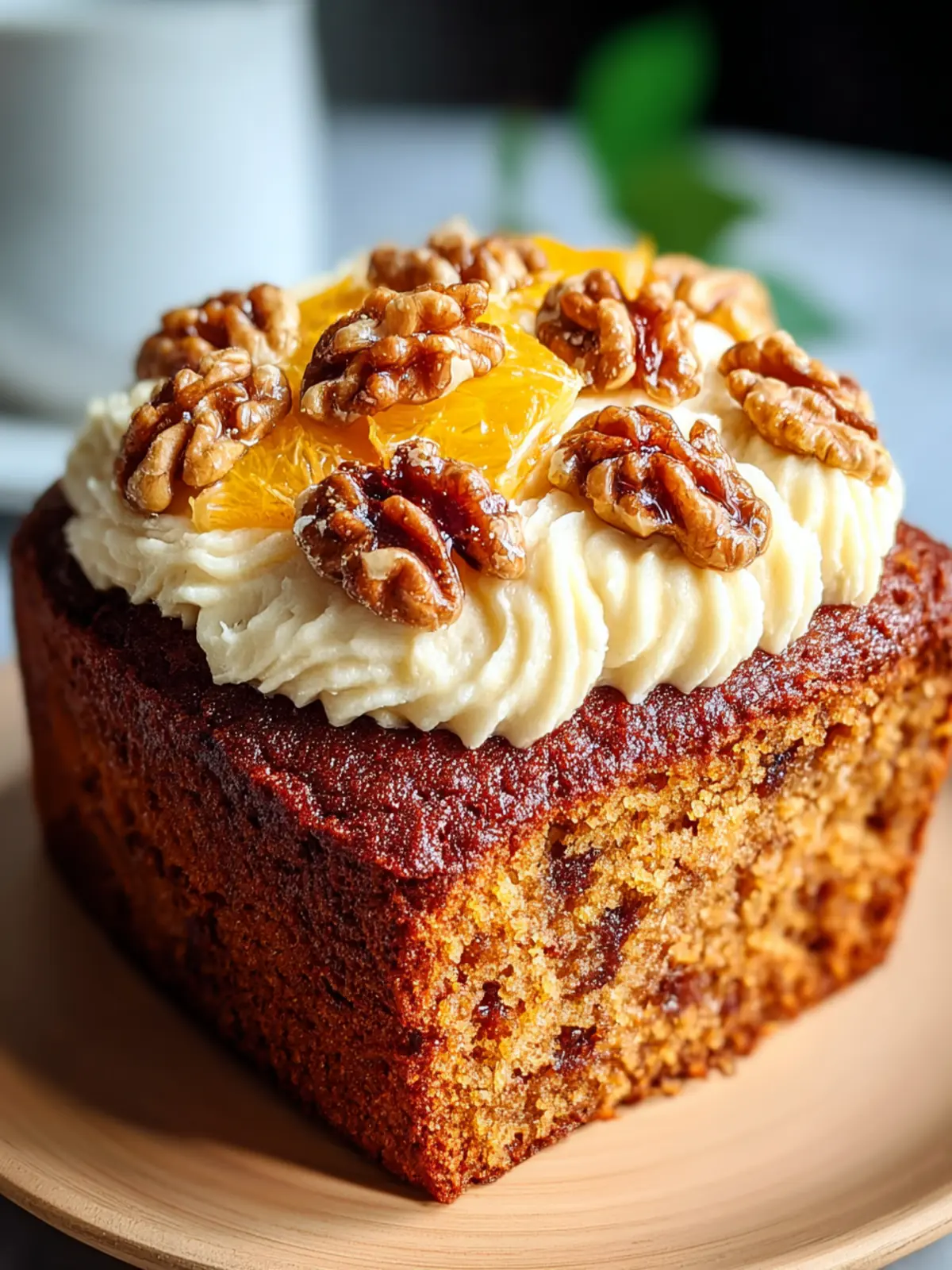 Irresistible Date, Walnut, and Orange Cake Recipe Delight First Image