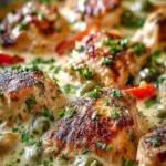 Creamy Pepperoncini Chicken Skillet | 30-Minute One Pan Meal First Image