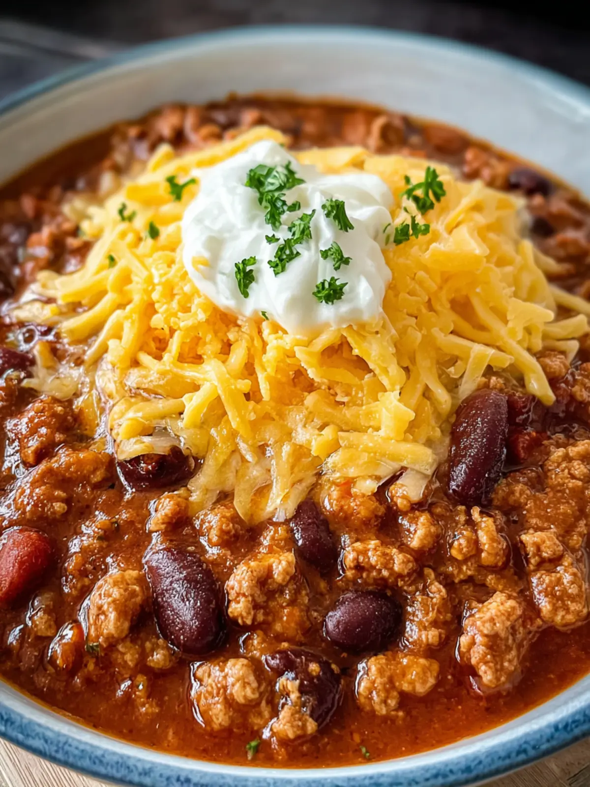 Ground Chicken Chili First Image