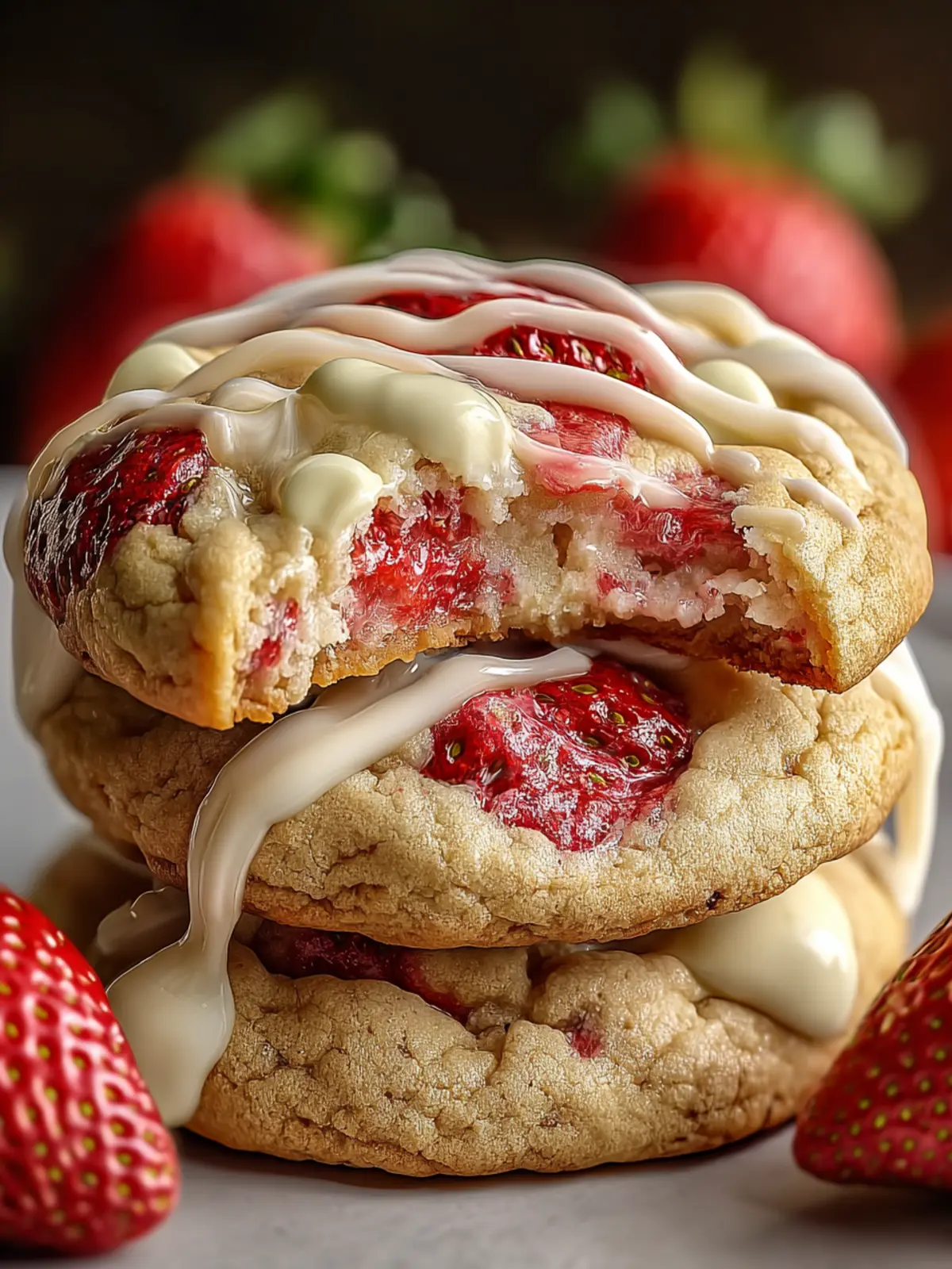 Strawberry Cheesecake Cookies: Irresistibly Creamy Bites 6