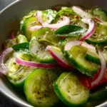 Cucumber Vinegar Salad First Image