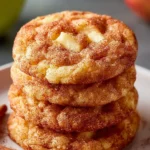 Fall Spiced Apple Cinnamon Snickerdoodle Cookies First Image