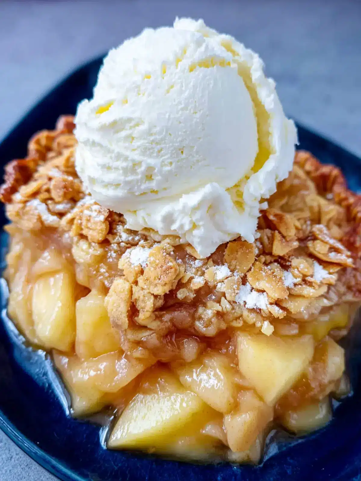 Sugar-Free Apple Crisp (Crunchy Topping) First Image