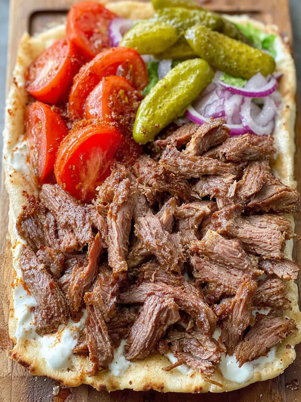 Homemade Doner Kebab First Image
