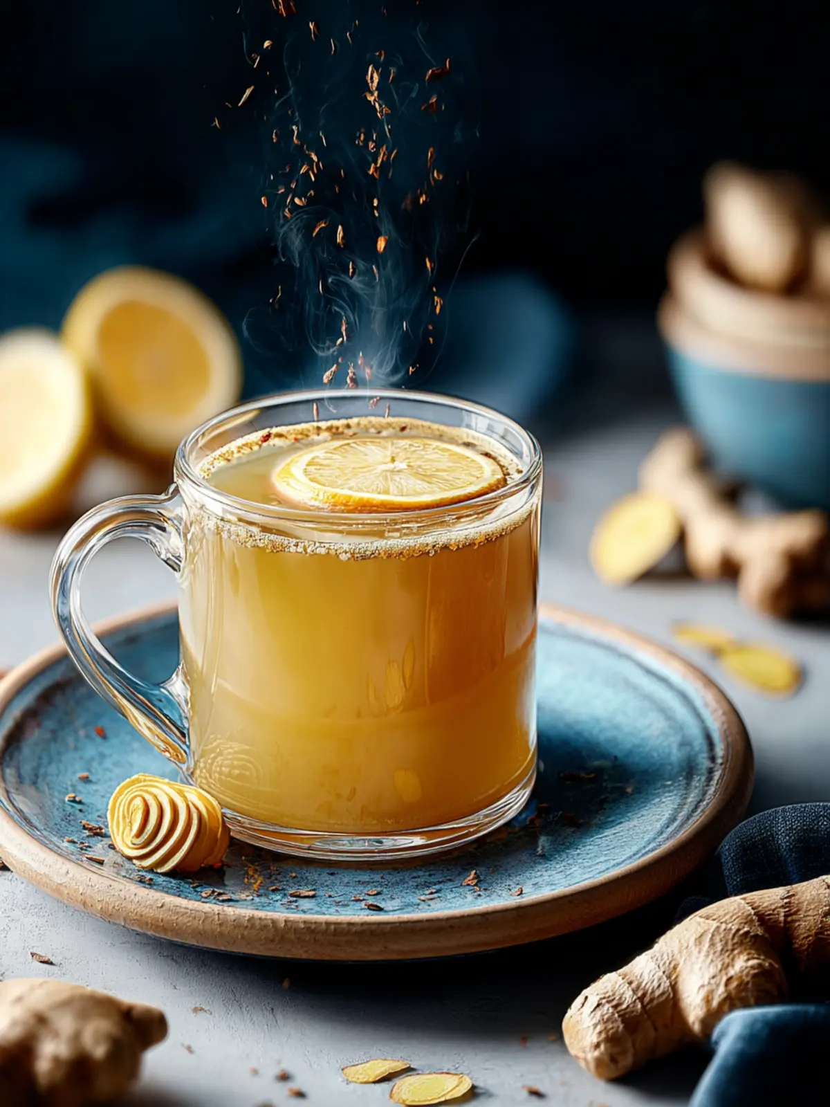 Heavenly Ginger Tea: Your Best Cozy Comfort Brew 5 Heavenly Ginger Tea: A Cozy Cup of Comfort First Image