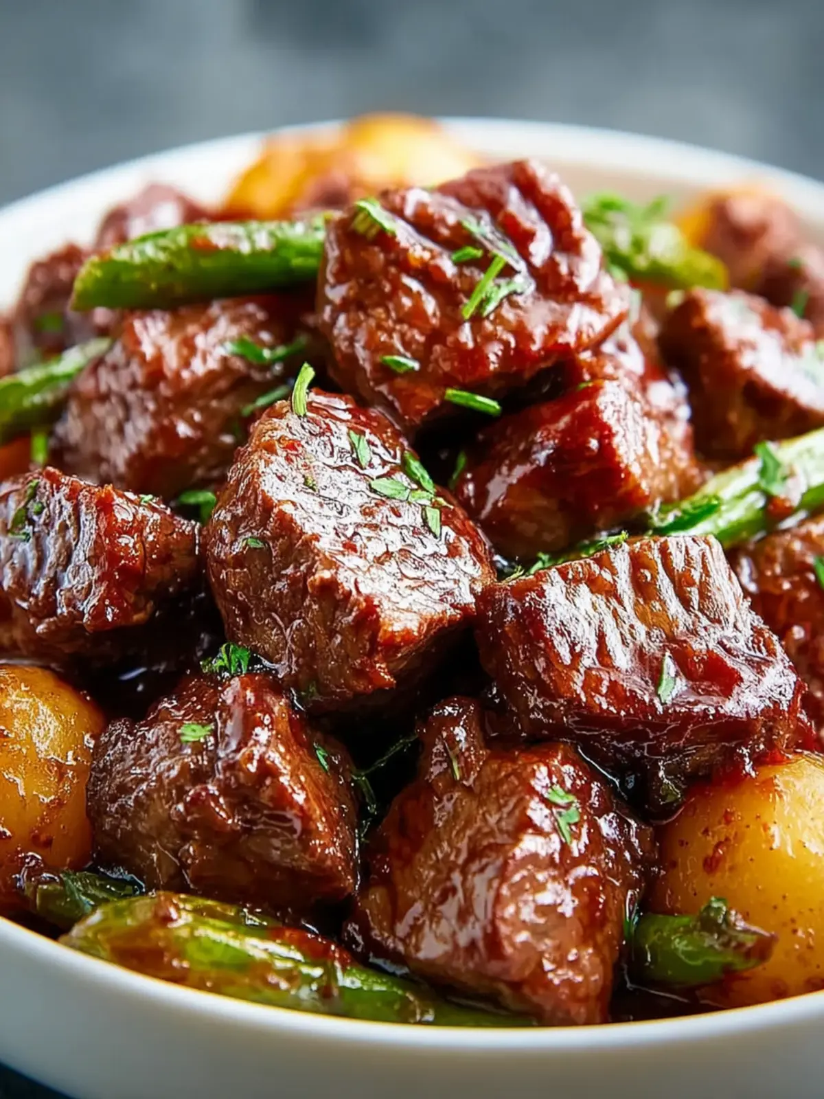 5-Ingredient Crockpot Steak Bites First Image