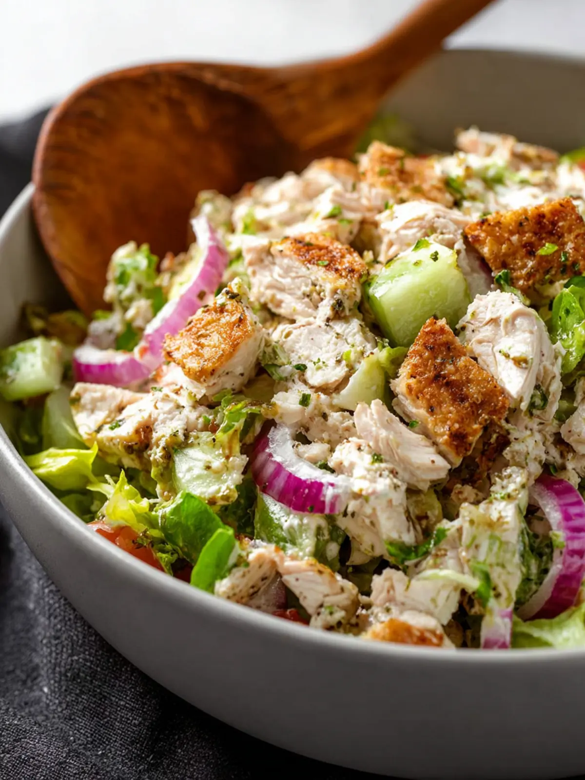 15 Minute Rotisserie Chicken Salad Easy Recipe Second Image nuqf6e