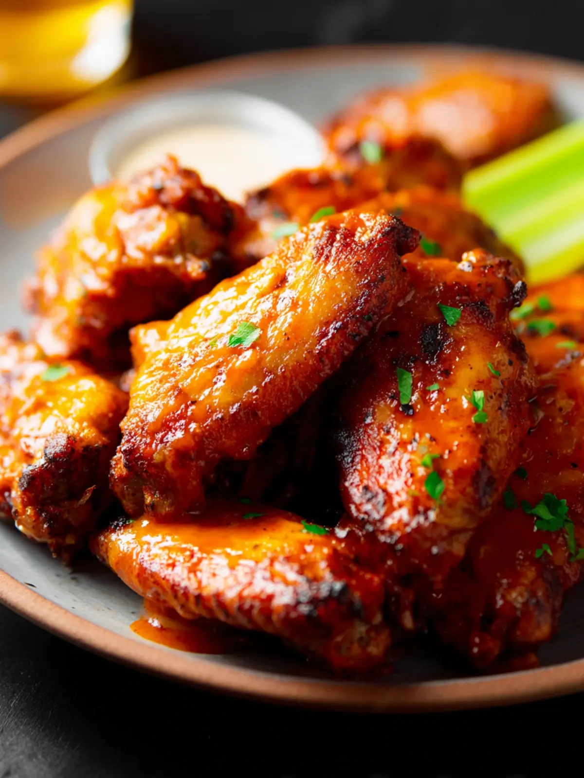 Air Fryer Buffalo Wings Recipe Third Image sihpb2
