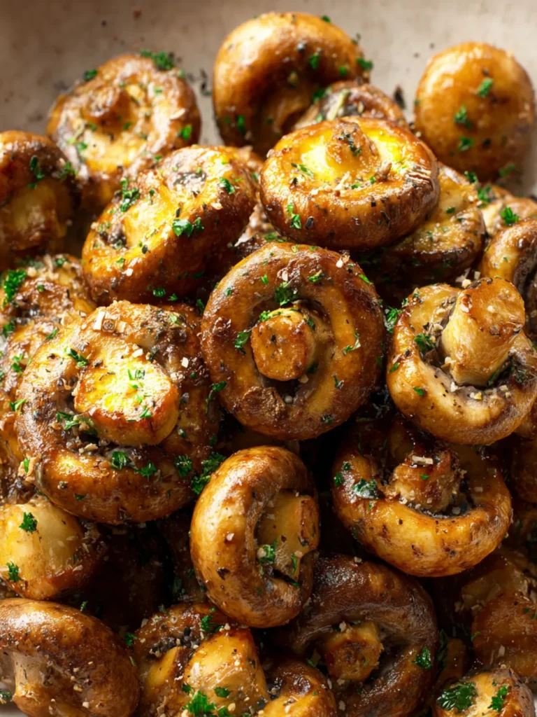 Air Fryer Mushrooms First Image
