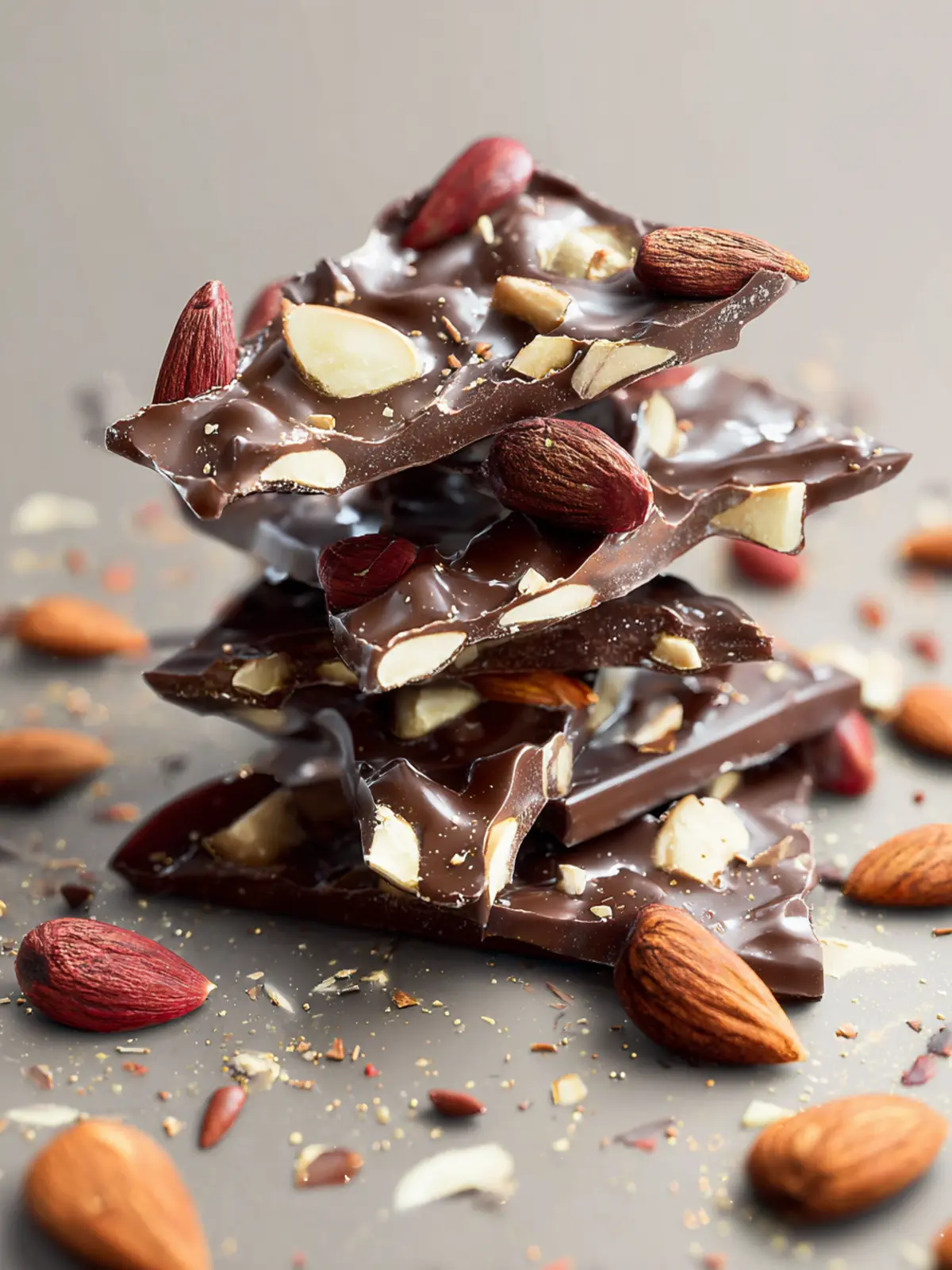 Chocolate Almond Bark – 3 Ingredients! First Image