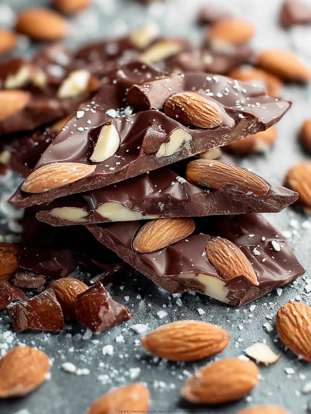 Chocolate Almond Bark 3 Ingredients Fourth Image c27iaf