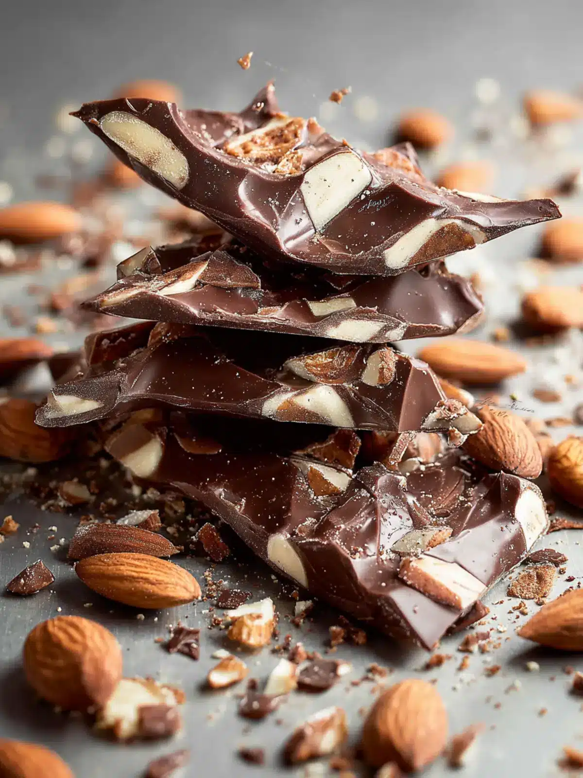 Chocolate Almond Bark 3 Ingredients Third Image kzzr6c