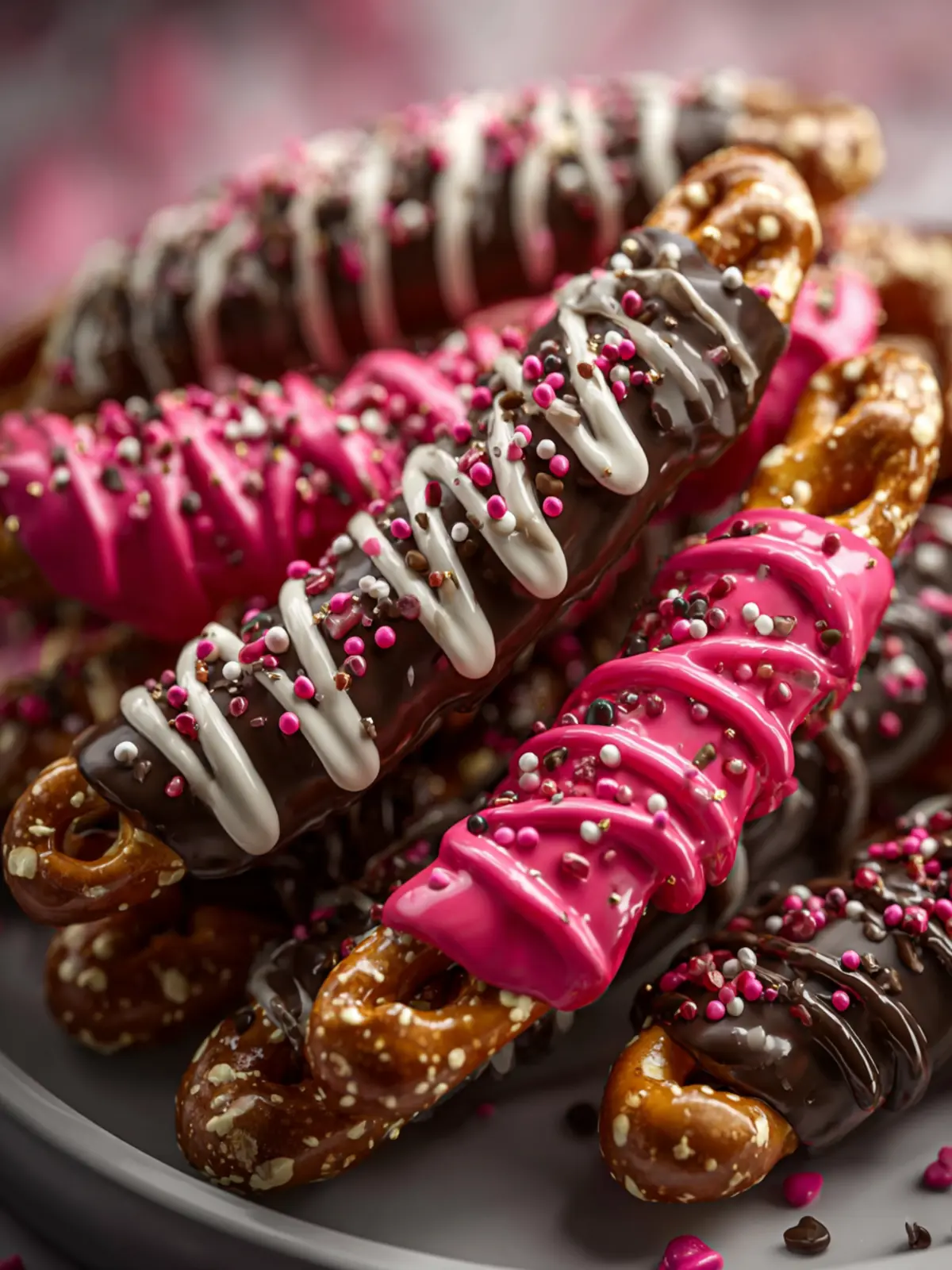 Chocolate Covered Pretzels Valentines: 5 Sweet Surprises First Image