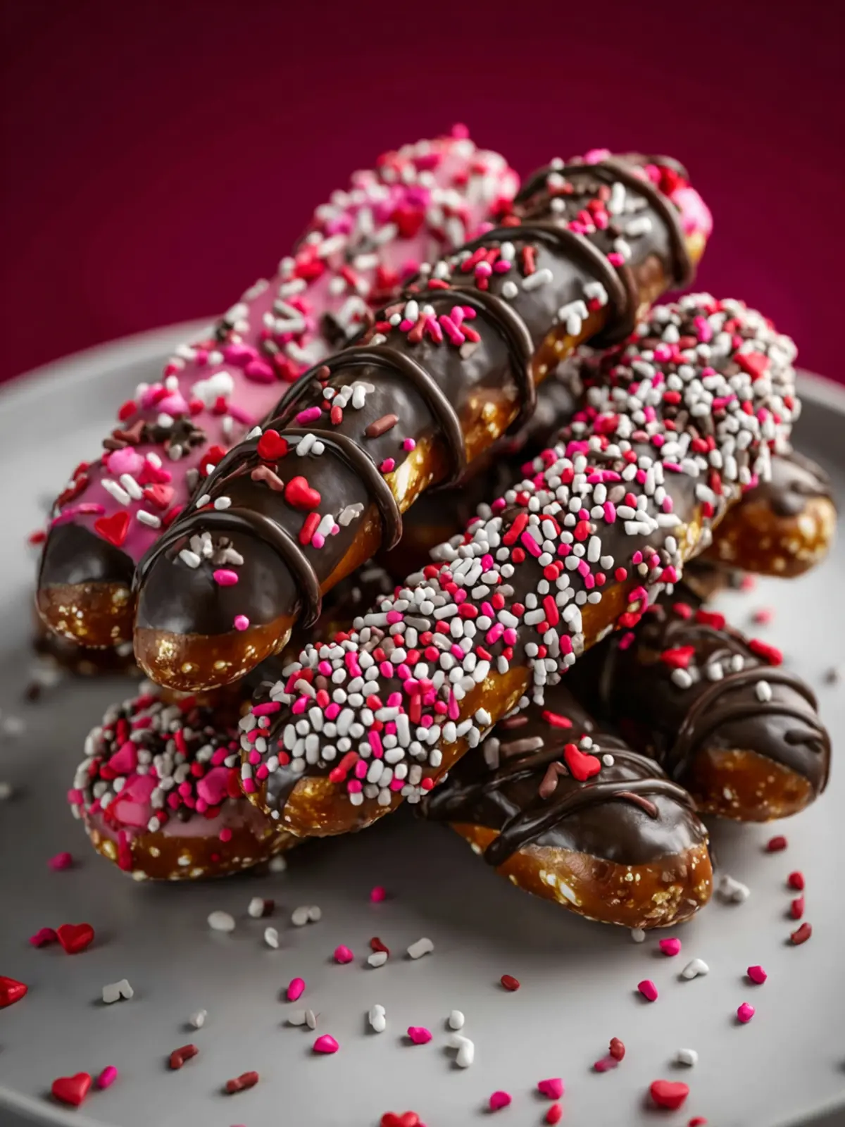 Chocolate Covered Pretzels Valentines 5 Sweet Surprises Second Image fcveb0