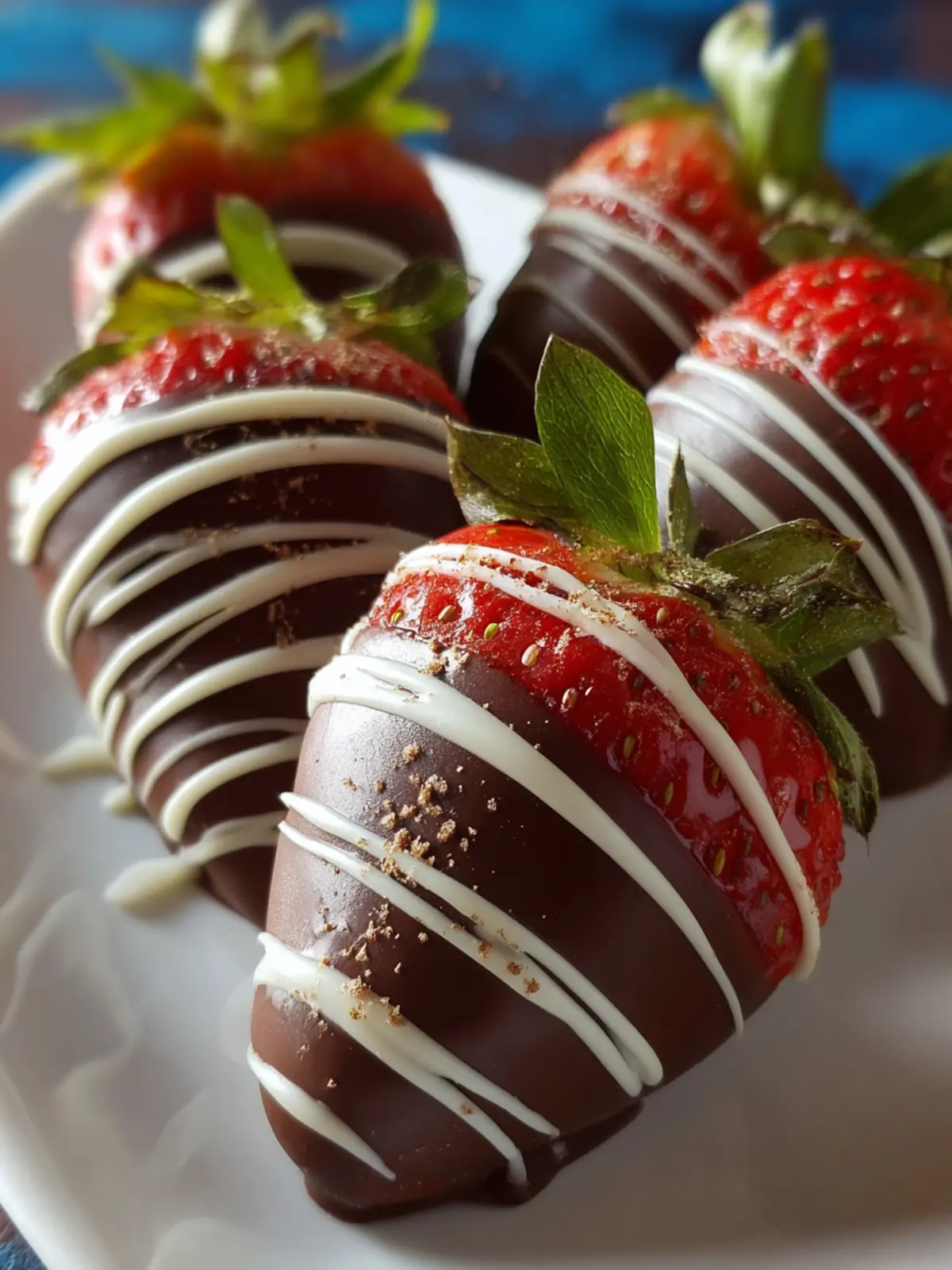 Chocolate Covered Strawberry Valentines to Melt Hearts First Image