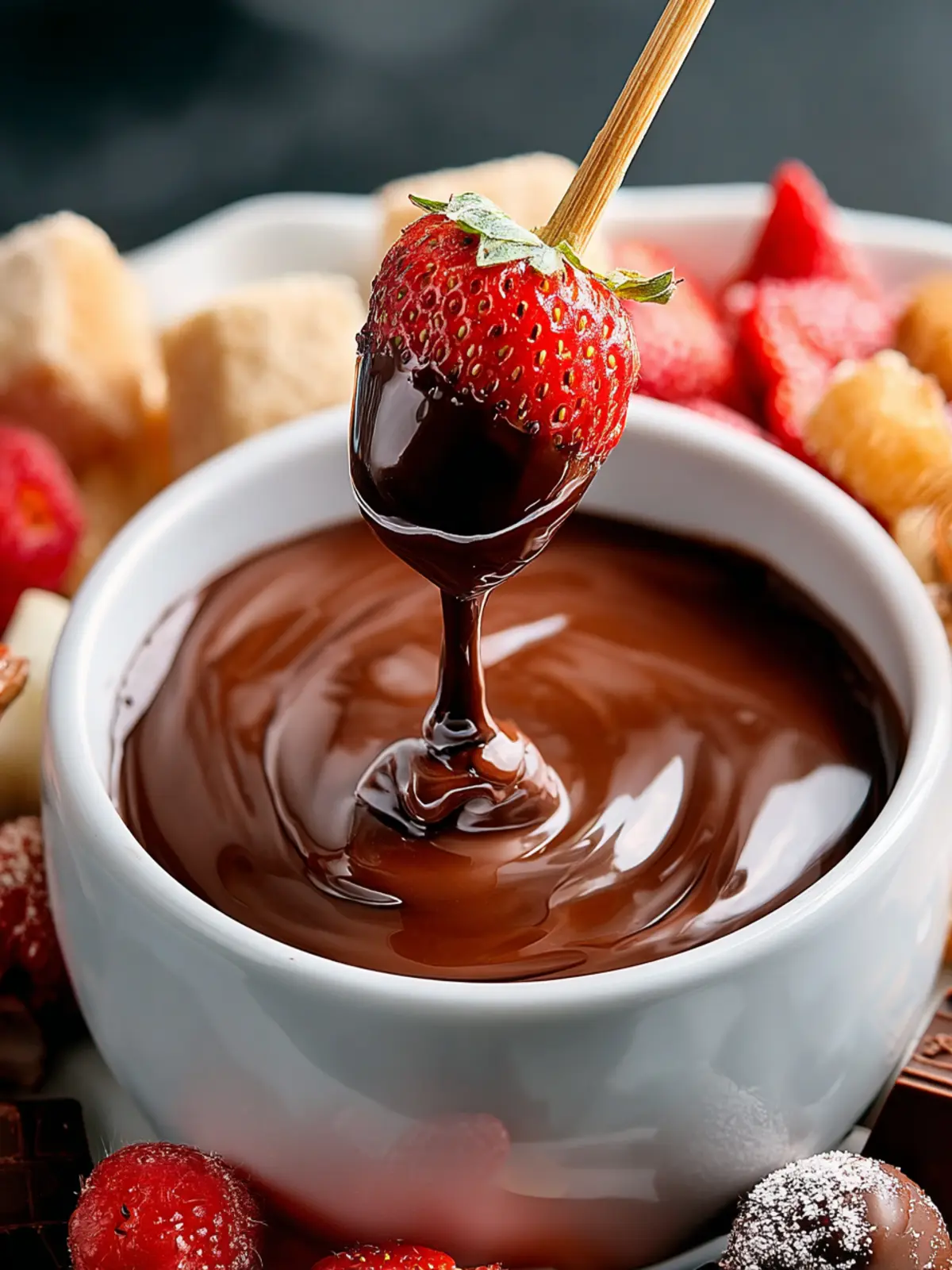 Chocolate Fondue First Image