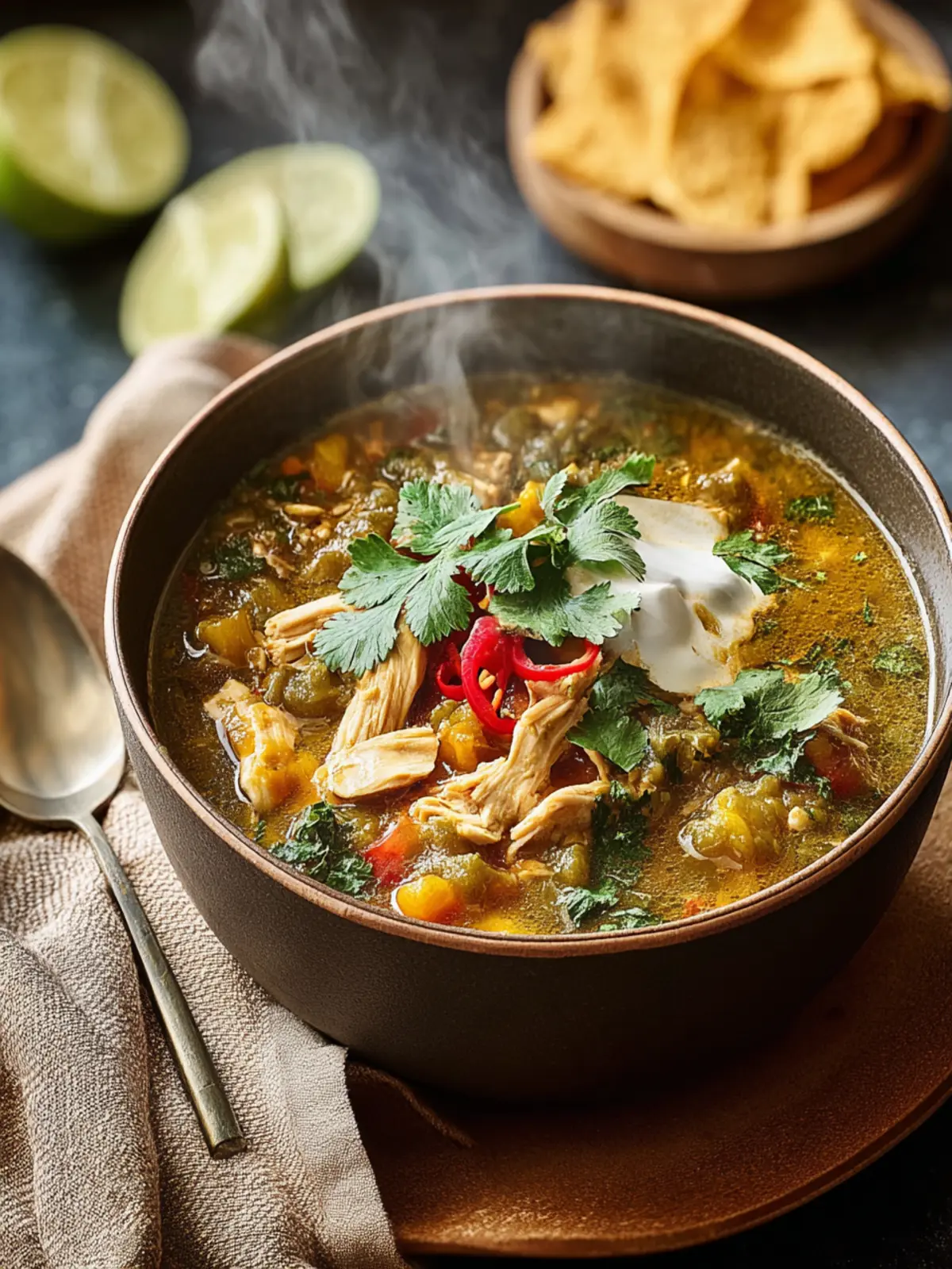 Delicious Chicken Chili Verde Recipe for Cozy Nights Second Image jrzyjy