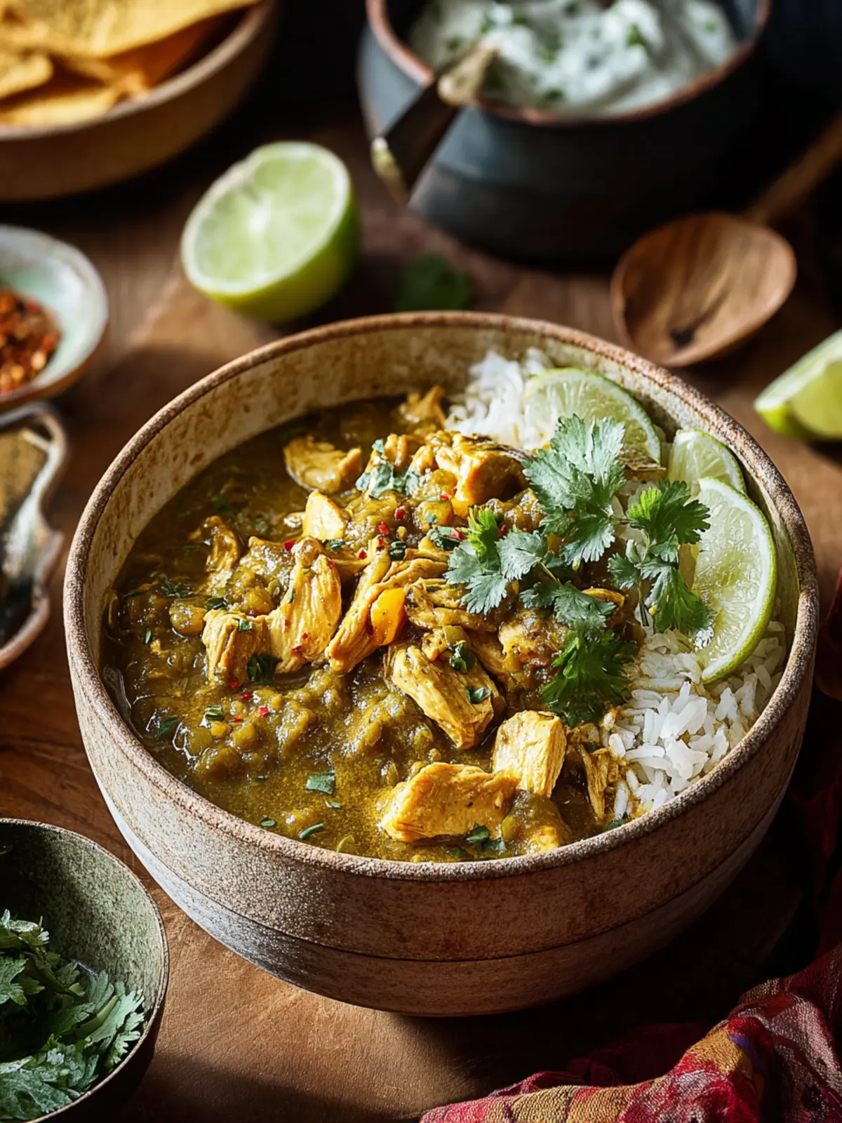 Delicious Chicken Chili Verde Recipe for Cozy Nights Third Image tc0vq5