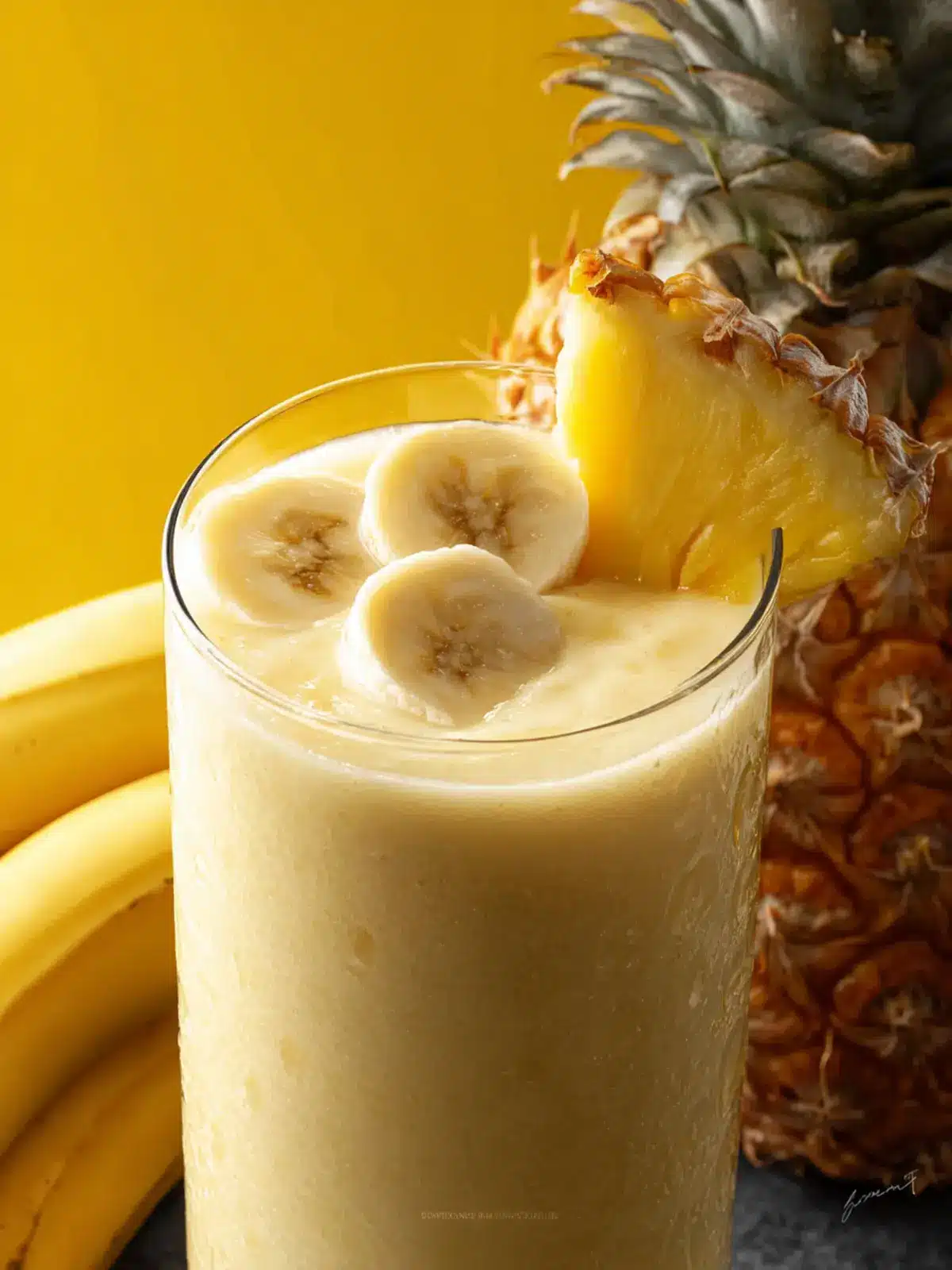 Easy Pineapple Banana Smoothie: Refreshingly Delicious Bliss 6 Easy Pineapple Banana Smoothie Recipe Second Image rbf1jv