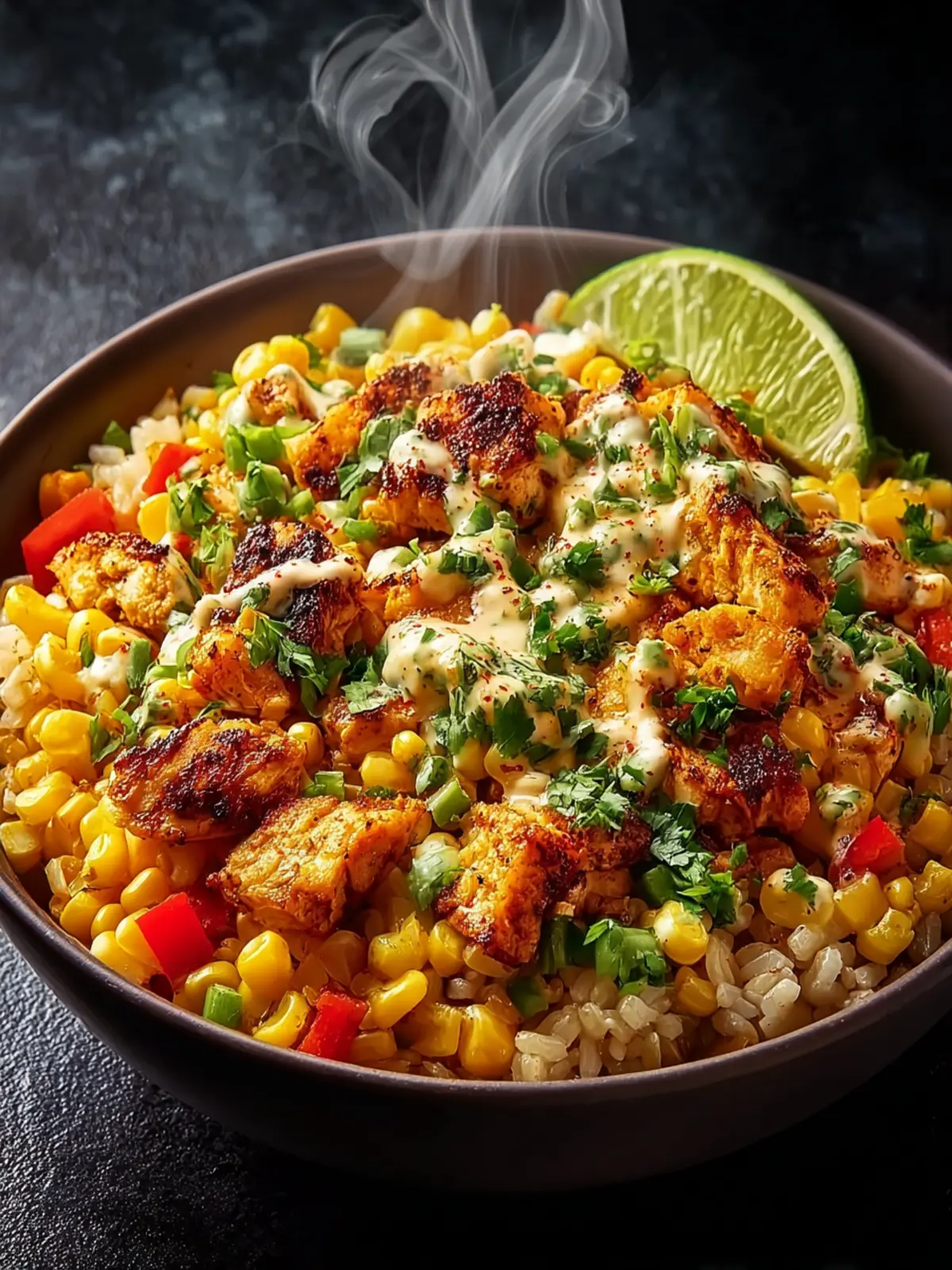 Easy Street Corn Chicken Bowl First Image