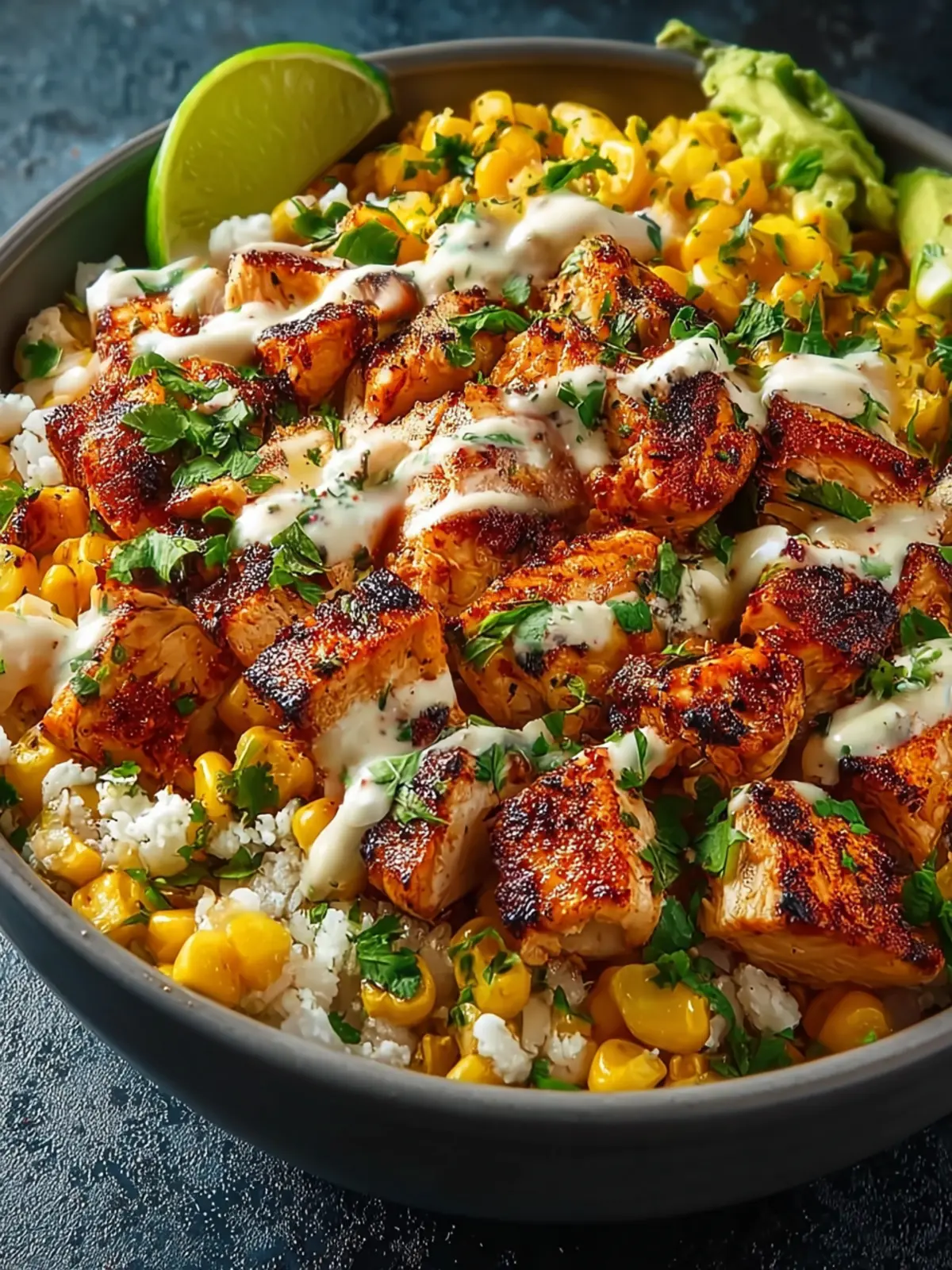 Easy Street Corn Chicken Bowl Third Image wv4jj0