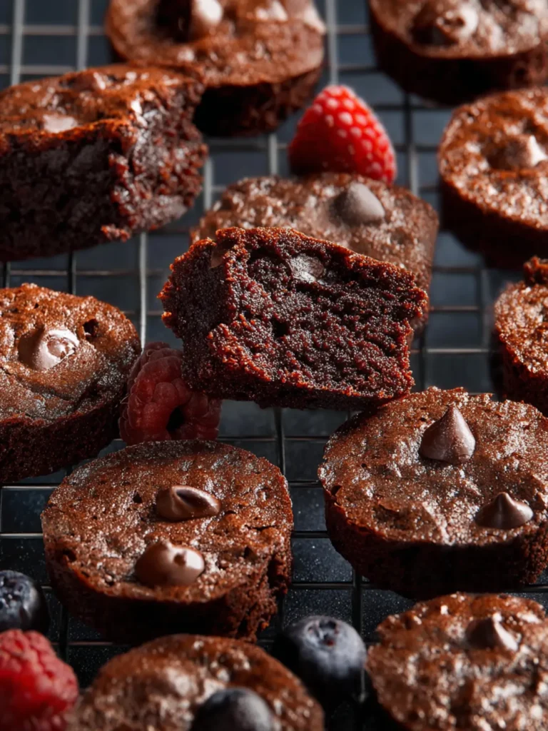 Fudgy Brownie Bites Recipe First Image